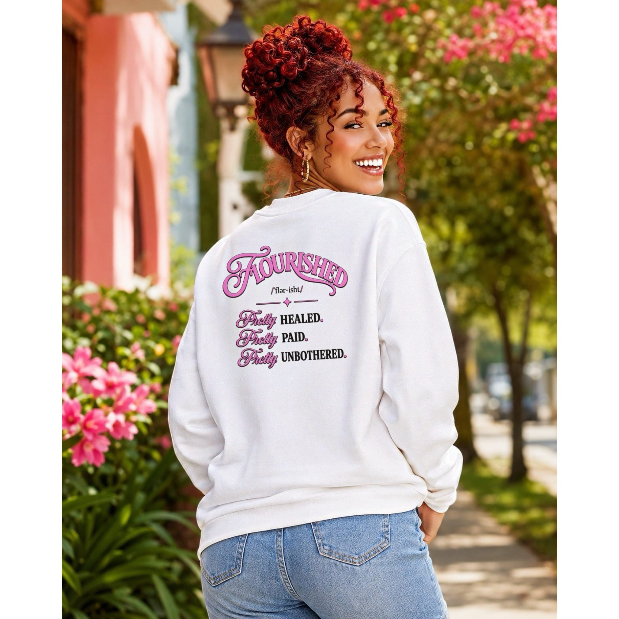 Camila Finally Clocked Out  Premium Sweatshirt