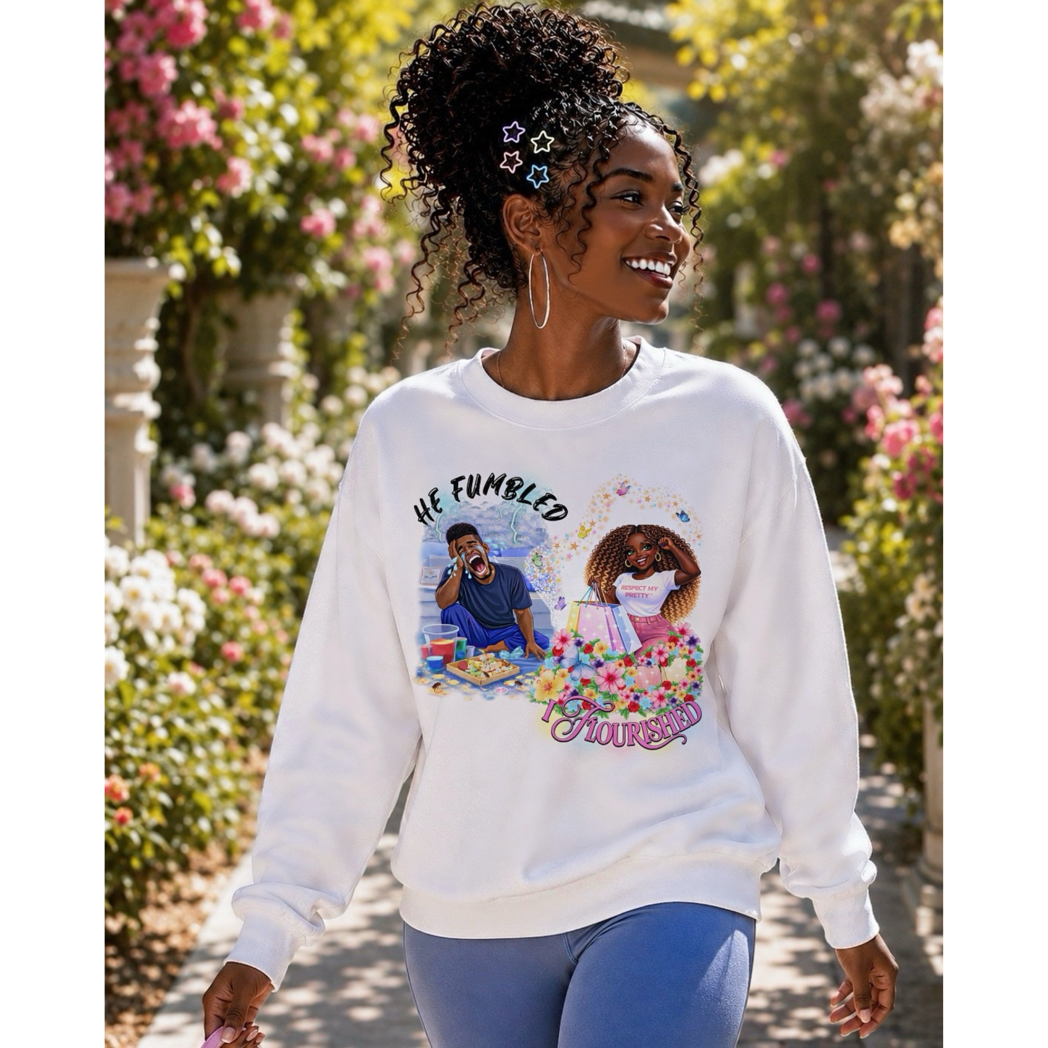 Aaliyah Finally Chose Herself Premium Sweatshirt