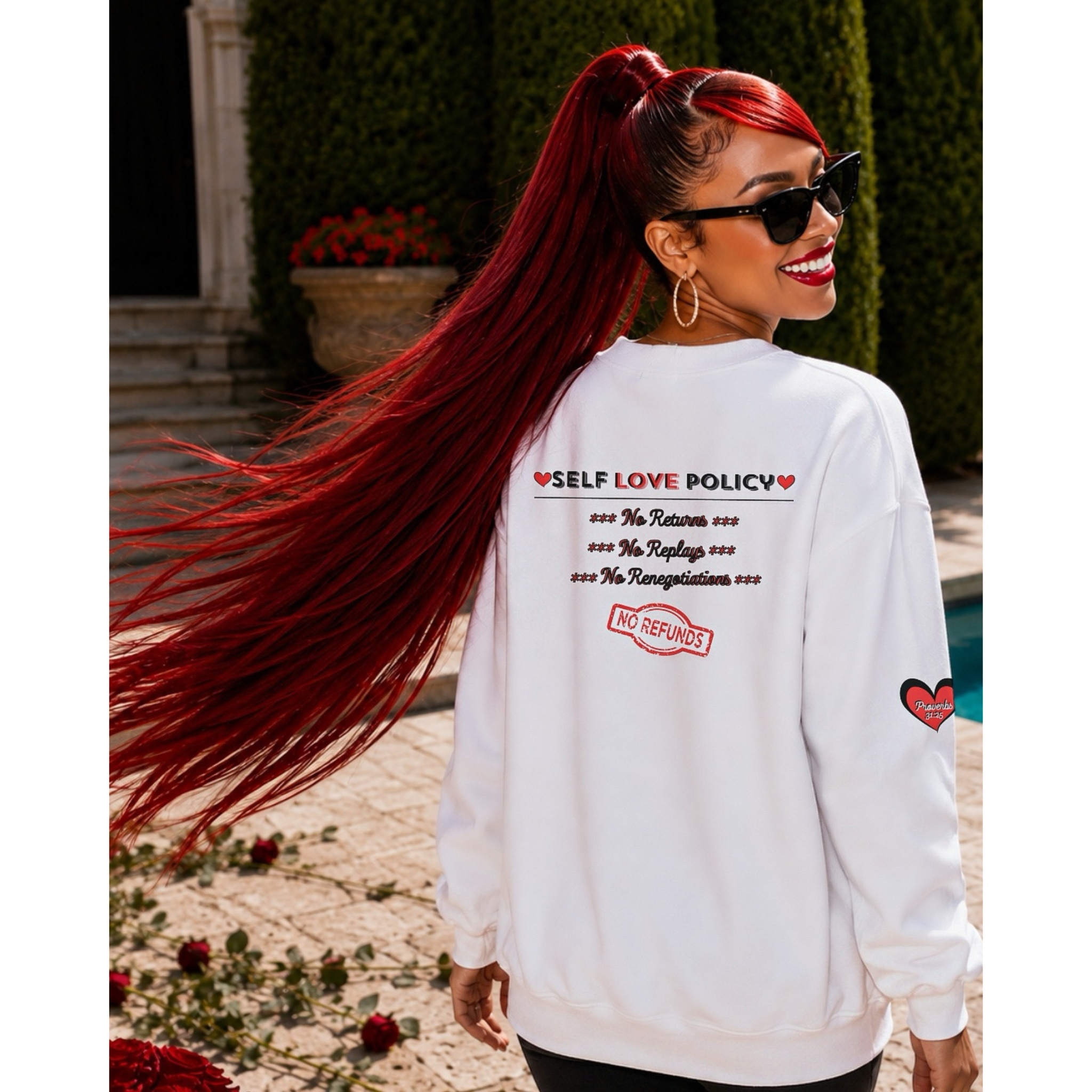 The Love Refund Premium Sweatshirt