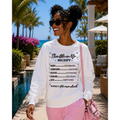 The Glow Up Receipt Premium Sweatshirt