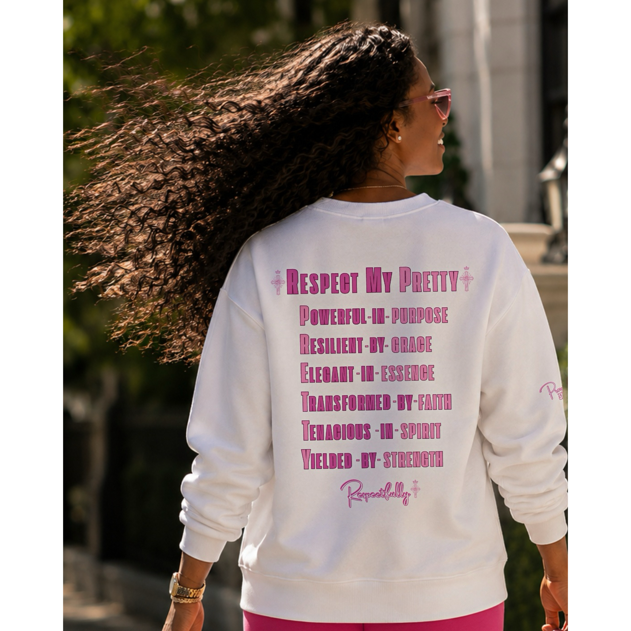 My P.R.E.T.T.Y Is Not Up For Debate Premium Sweatshirt