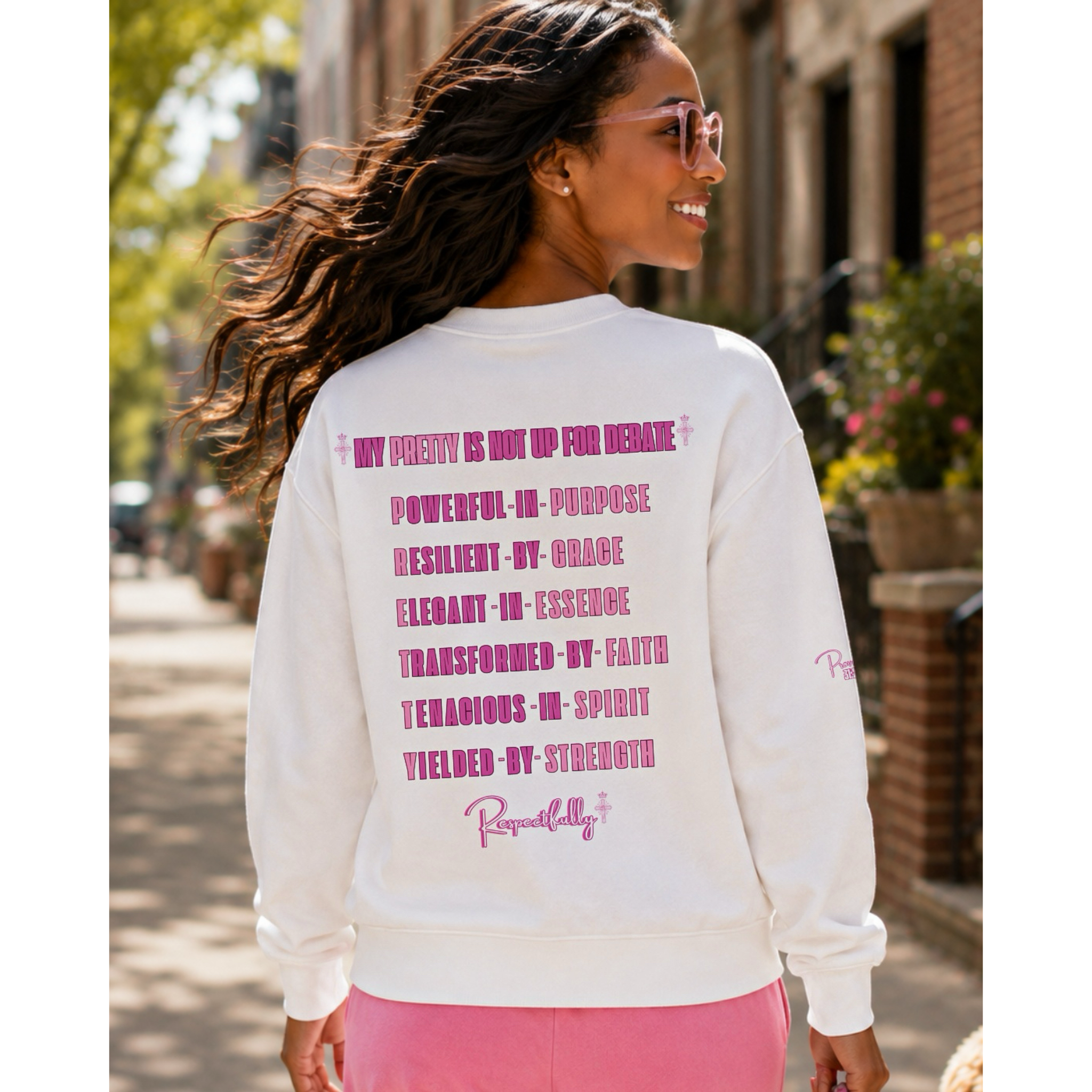 Respect My P.R.E.T.T.Y Premium Sweatshirt